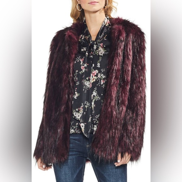 Vince Camuto Faux Fur Jacket - Picture 2 of 2